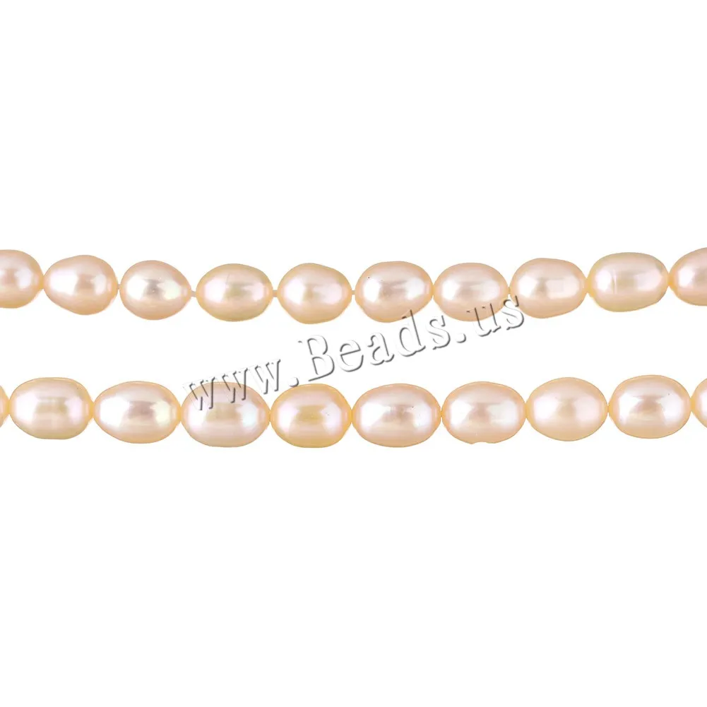 

Cultured Rice Freshwater Pearl Beads Natural Pink 5-6mm Approx 0.8mm Sold Per Approx 15 Inch Strand