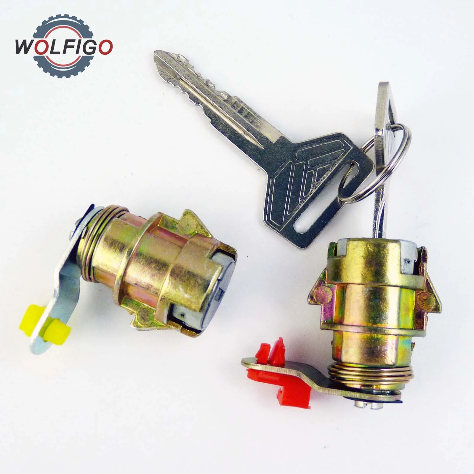 WOLFIGO Новый переключатель ключа зажигания дверной замок набор цилиндров с ключами