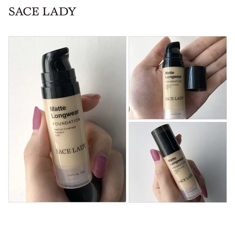 Крем для лица SACE LADY Профессиональная Матовая основа макияжа жидкий консилер