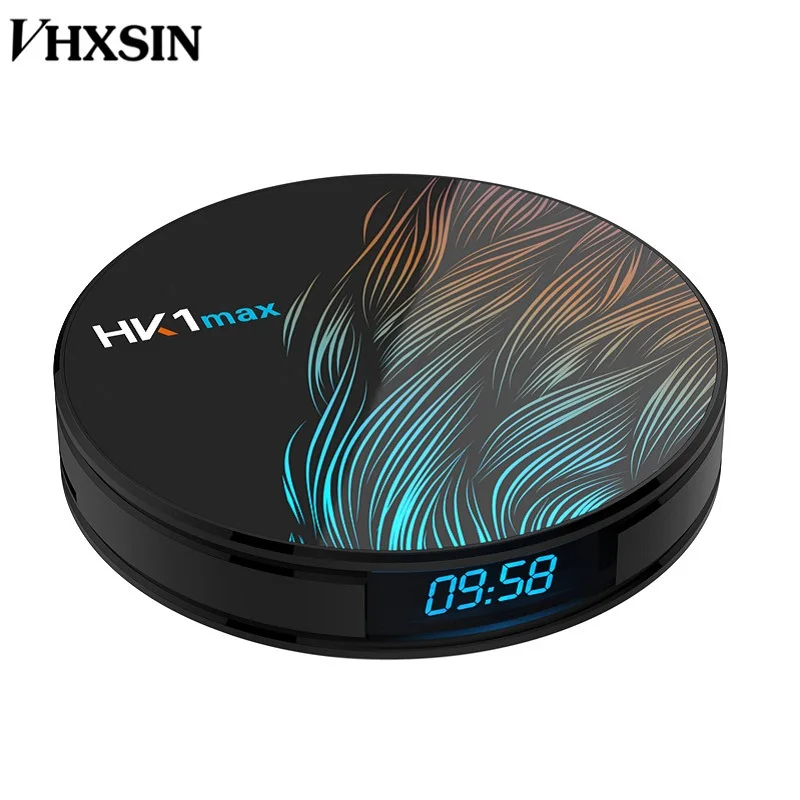 VHXSIN 50 шт./лот HK1 MAX Smart TV BOX Android 9 0 4 ГБ 32 64 Гб RK3318 четырехъядерный 2