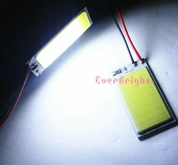 High Power 100pcs 40*20mm COB 18 Led Car Festoon dome Light Auto Lamp car Ceiling 18Led with + T10 Adapter | Автомобили и