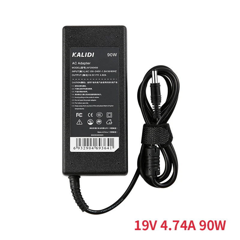 KALIDI 19V 4.74A AC адаптер питания для ноутбука зарядное устройство ASUS F8 A8 X81 Ноутбук 90W
