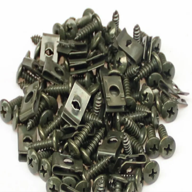 

m4 m5 self tapping screw self drilling screw with clip 50set/lot free shipping