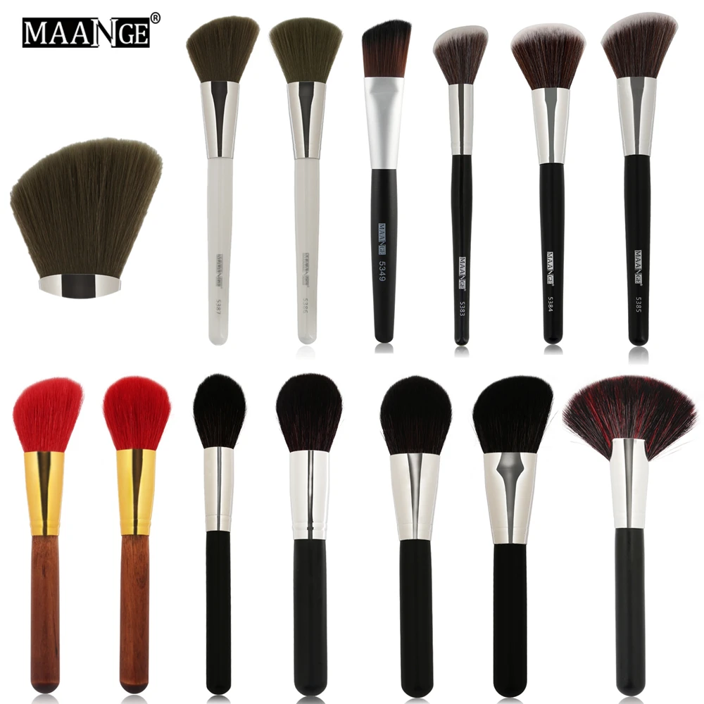 MAANGE Professional 1 шт. Кисть для макияжа основы лица пудра тени век контурная кисть