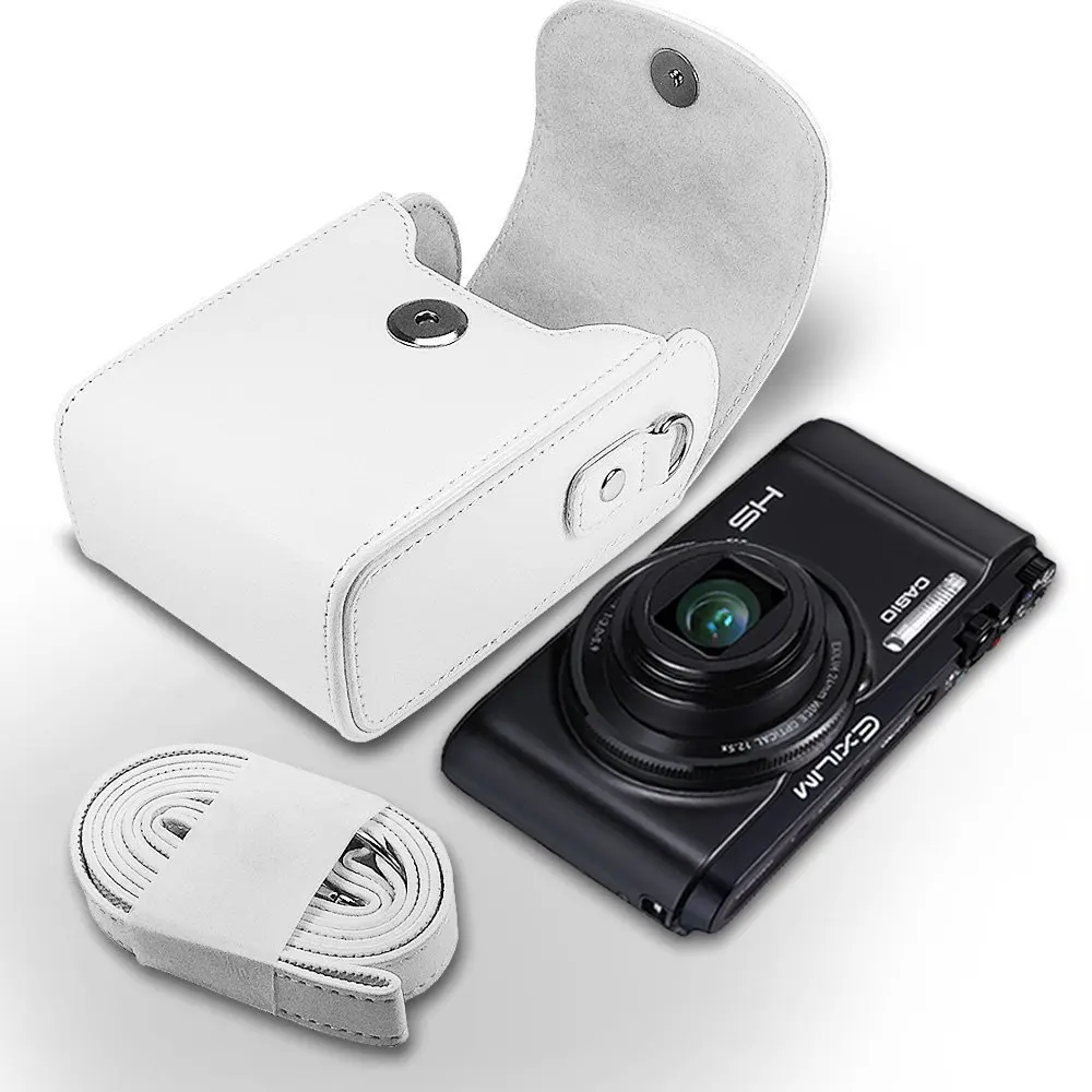 Кожаный чехол для цифровой камеры Fuji Fujifilm FinePix XP10 XP11 XP15 XP20 XP22 XP30 XP31 XP50 XP60 XP70 XP75