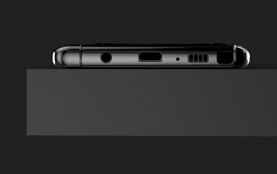 ITEUU TPU супер противоударный чехол для samsung Galaxy Note 9, Противоударная подушка безопасности, прозрачная HD Задняя крышка для samsung Note9