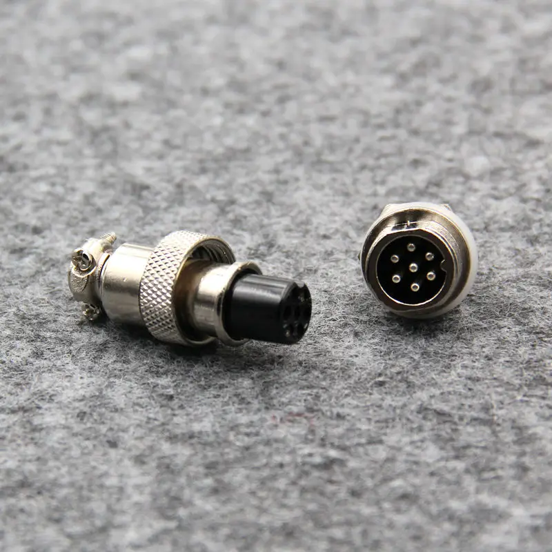 1 шт. GX12 7-контактный высококачественный штекер и гнездо 12 мм проводной кабельный