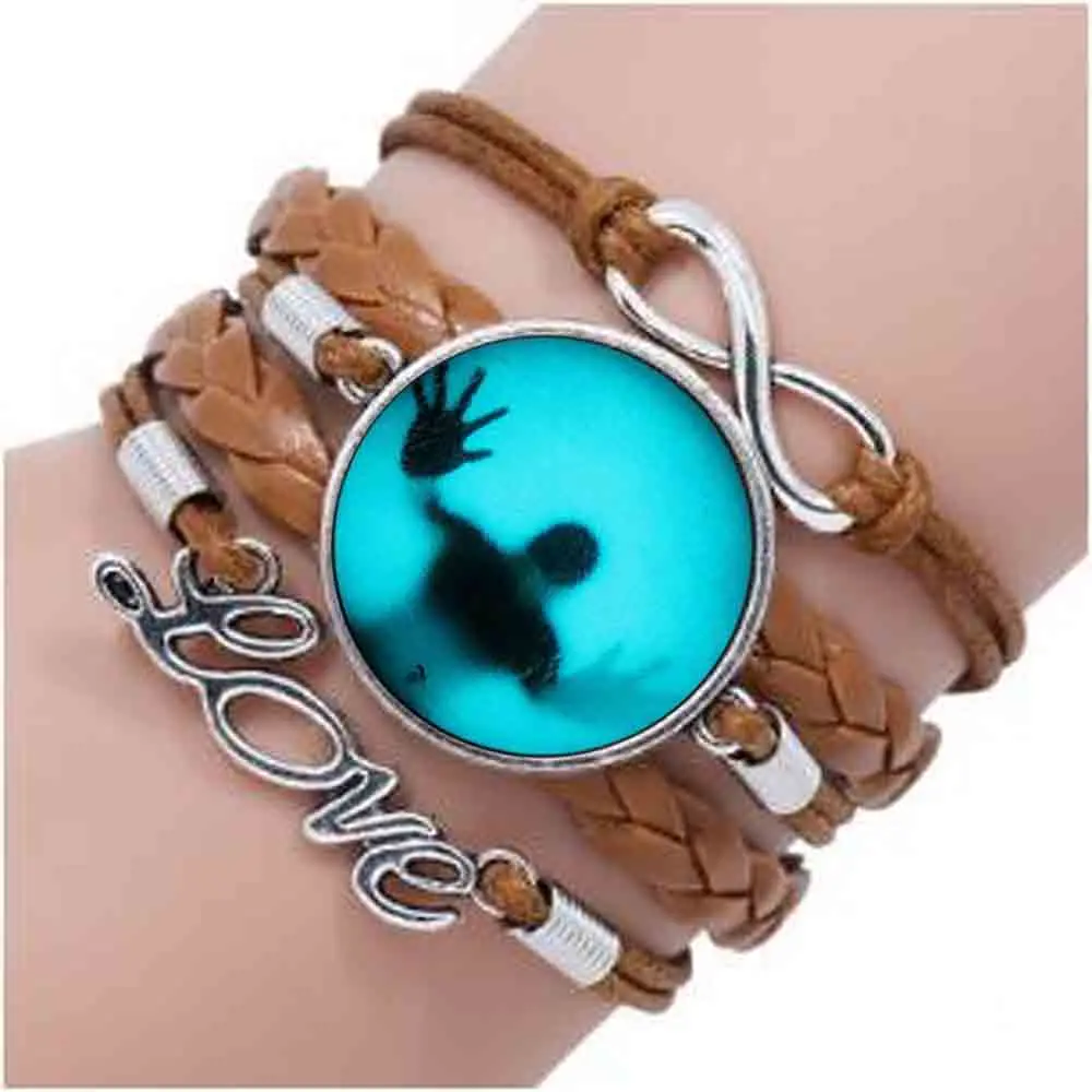 Мужской винтажный браслет Ходячие мертвецы модель 2017 года|the walking dead bracelet|walking