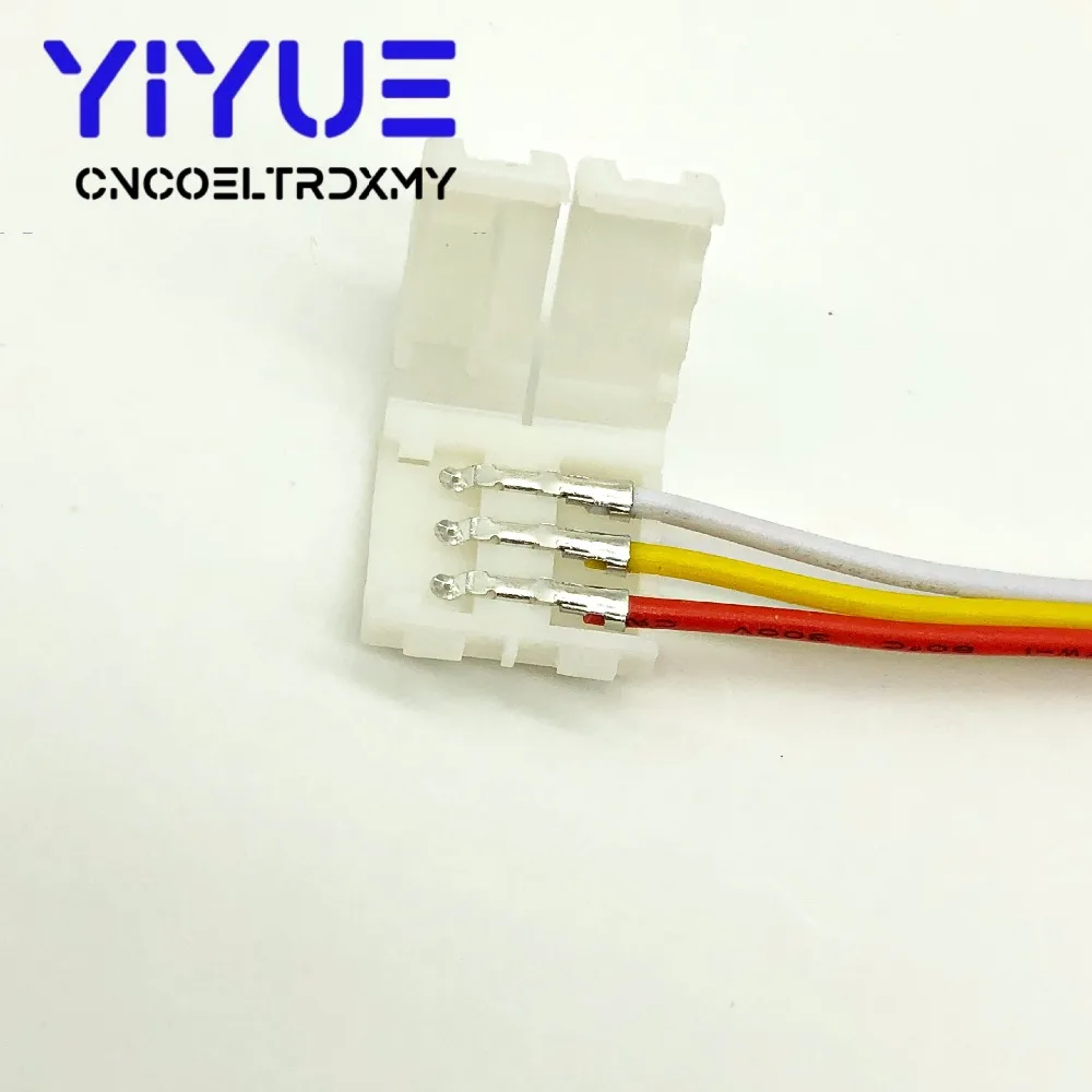 RGB-разъем для светодиодной ленты 3 контакта 10 мм бесплатный сварочный разъем 5