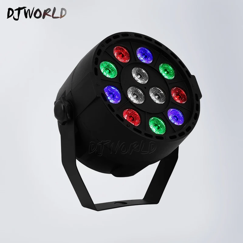 LED Stage Lights 12x3W RGBW Mini Par Effect light DMX512 Master-Slave Concert for DJ Disco Party KTV | Лампы и освещение