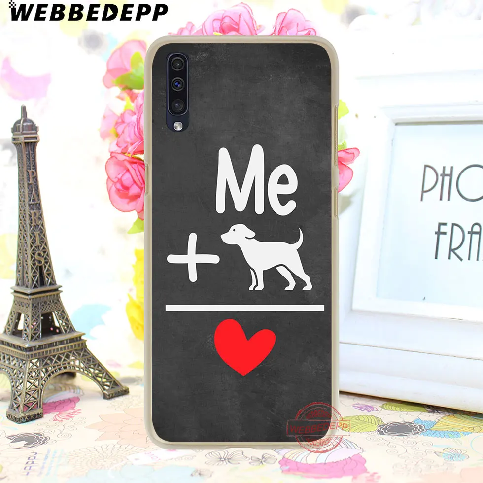 WEBBEDEPP футболки с надписью «I love my собаки «Бигль» Жесткий Чехол для samsung A50 A10s A20s A30s A40s A50s A60 A70 M10 M20 M30 M40 - Цвет: 8
