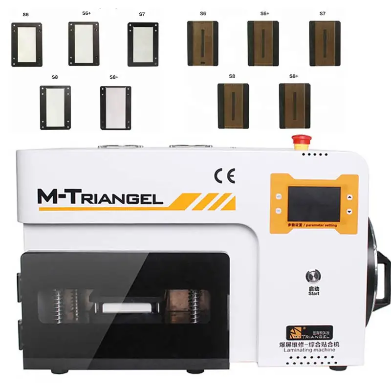 M-Triangel MT-103 lcd OCA ламинирование удаление пузырей машина для samsung S6 S7 S8 Edge Plus lcd сенсорный экран ремонт стекла