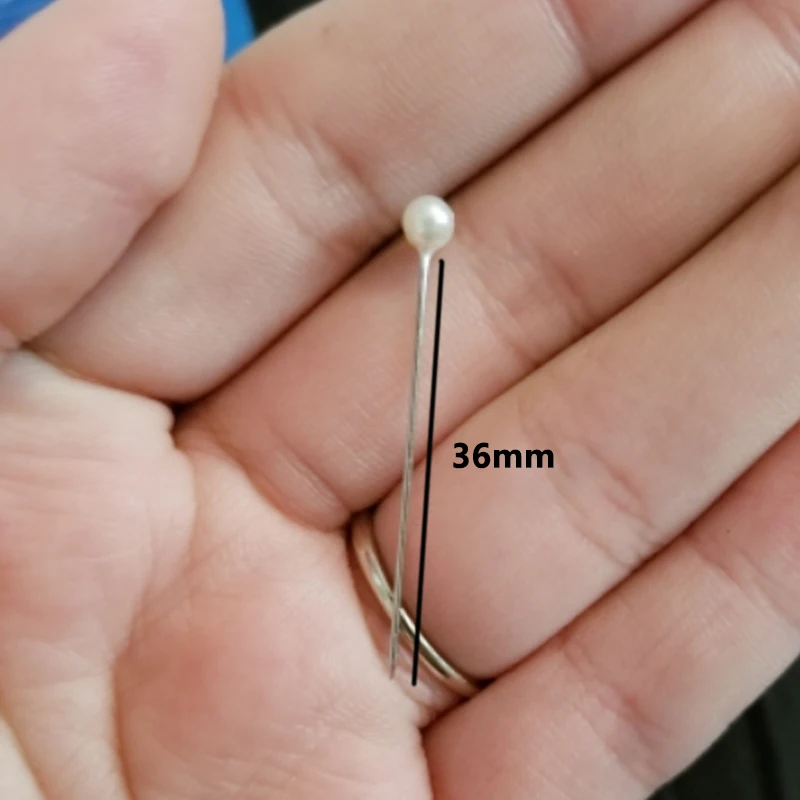 100 шт./лот круглые булавки с жемчугом для изготовления одежды свадебная корсажная