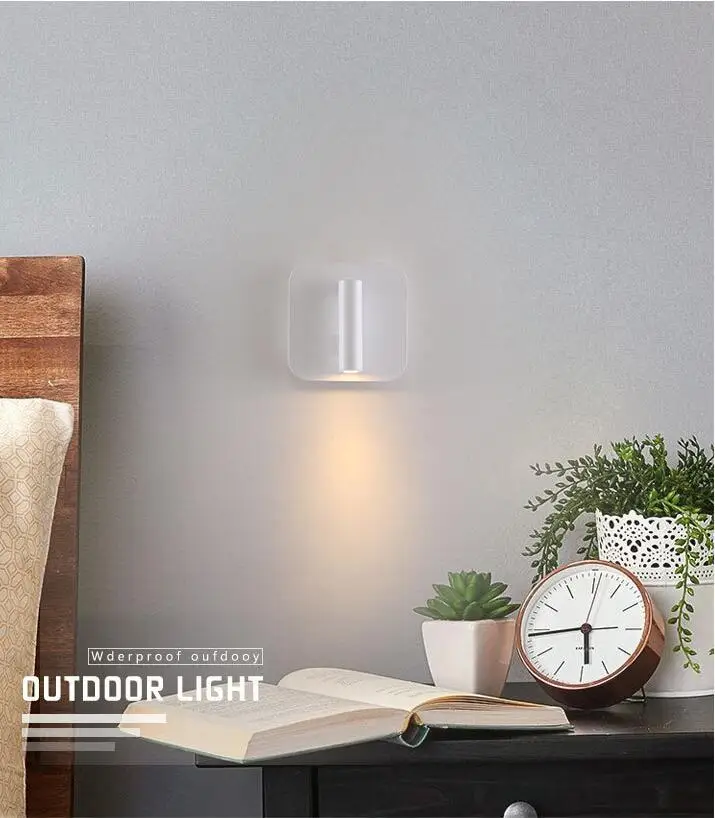 LED Wall Lamps Reading 12W Strip light Back bedroom Study living room Sconce Adjustable With Switch Bedside | Лампы и освещение