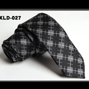 XLD-027 5 см 6 см дизайн мода взрыв Высокое качество шелк Полиэстер бизнес мужской личности Узкий Тонкий Галстуки аксессуары - Цвет: XLD-027
