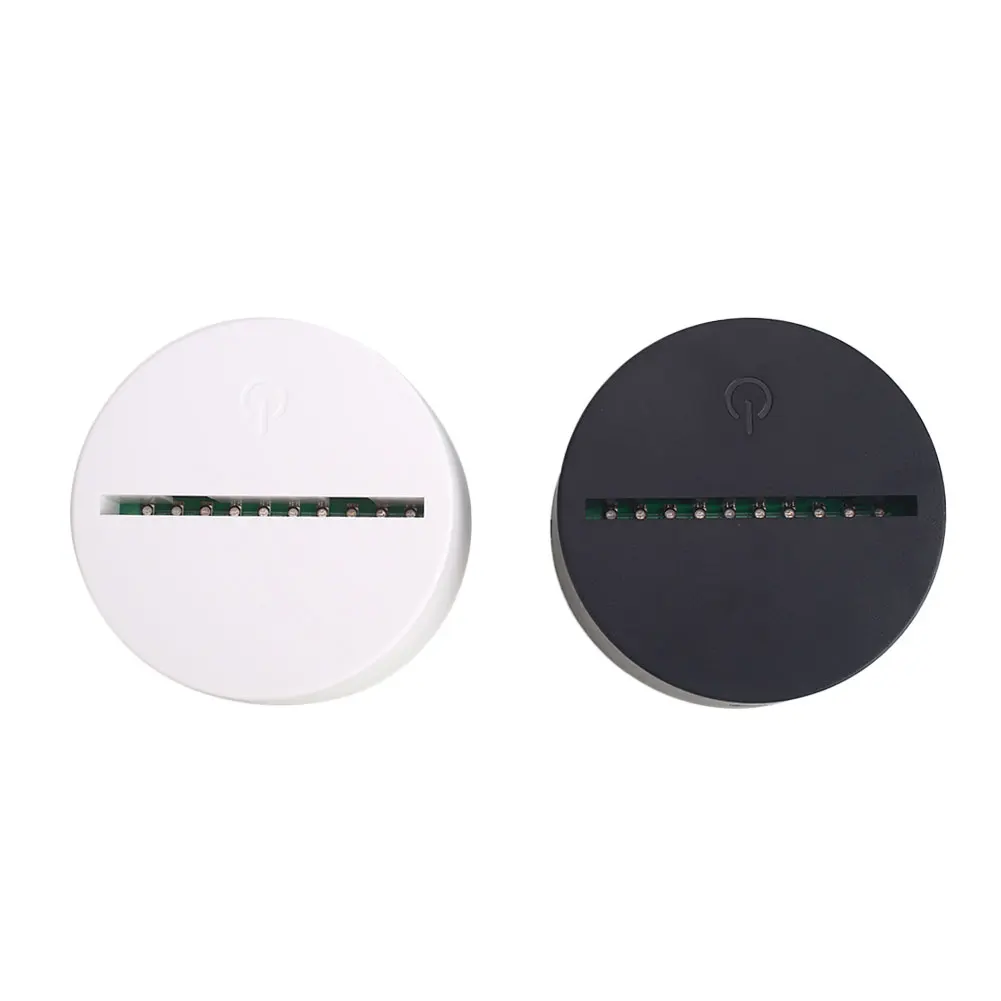 Led Lamp Base USB Cable Touch Switch Modern Night Light ABS 3D Assembled 7 Colors | Лампы и освещение