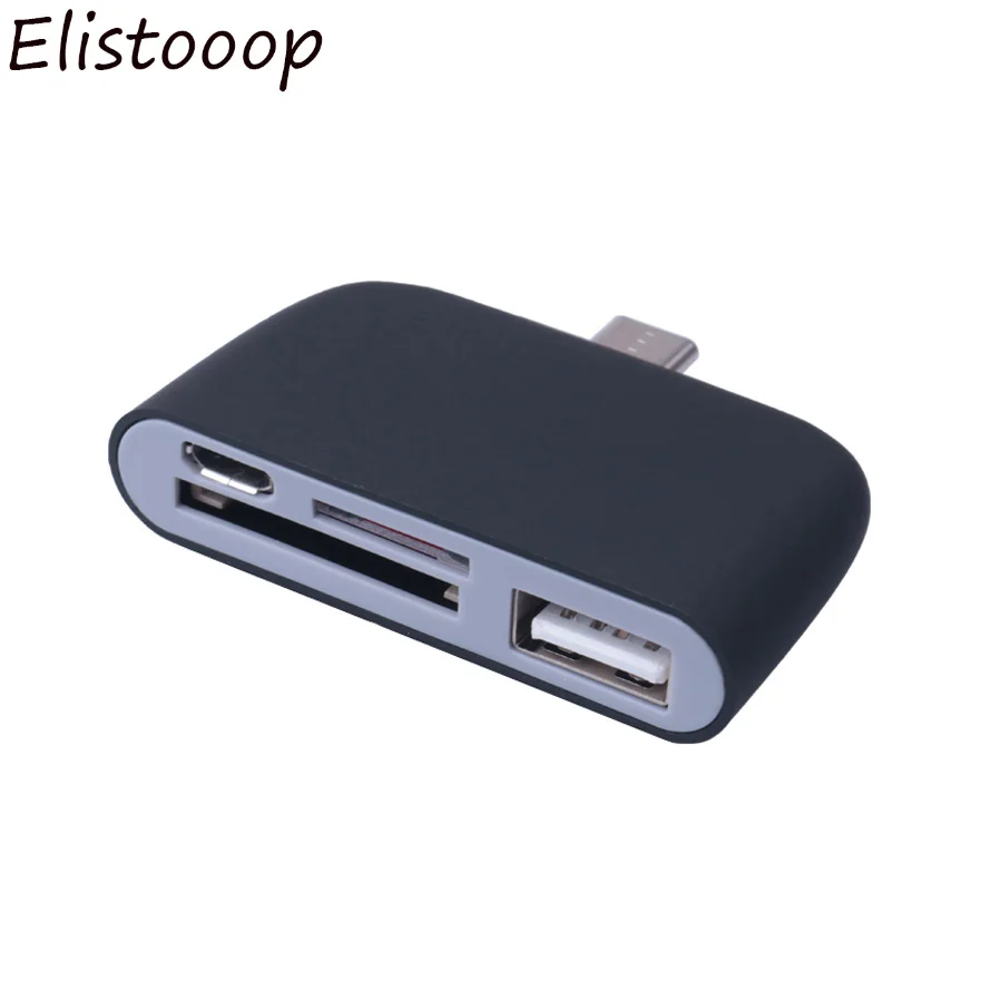 Многофункциональный адаптер для карт памяти USB 3 1 Type C устройство чтения TF SD OTG