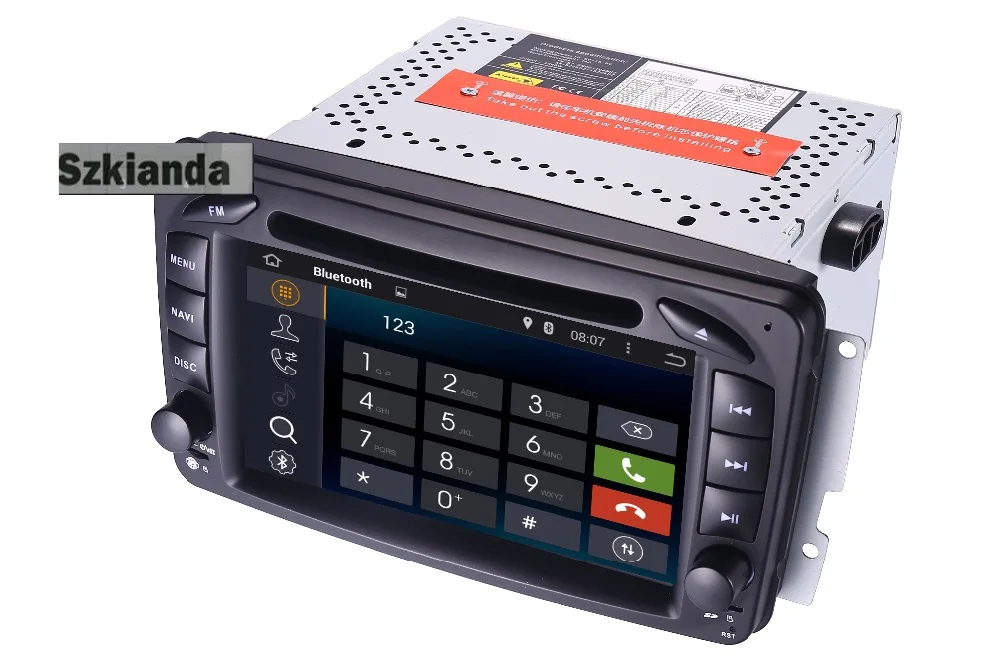 Автомобильный DVD плеер 4 Гб ОЗУ 64 ПЗУ 8 ядер Android 10.0 для Mercedes Benz CLK W209 W203 W463 W208 Wi Fi 3G GPS