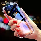 KISSCASE чехол для iPhone XS XR XS Max крышка для iPhone XR XS 8 7 6 S Ясно анти- knock Мягкий силиконовый чехол Прозрачный чехол на айфон xr чехол на айфон 6 s чехол на айфон 7