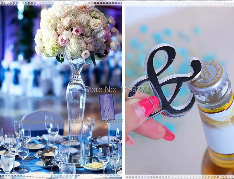 300 шт. открывалка для бутылок Мистер и миссис АМПЕРСАНД | Дом сад