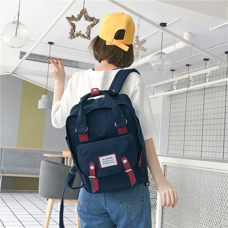 

Brand Backpacks for Teenage Girls Cute Oxford School Backpack Female Travel Bags for Women Large Capacity School Bookbag bagpack