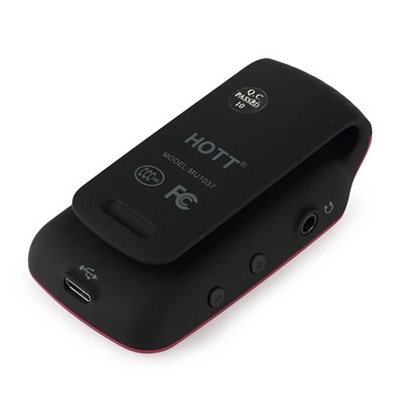 HOTT A505 Новый портативный 8 ГБ MP3 музыкальный плеер спортивный Шагомер Bluetooth FM радио