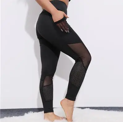Black3 CHRLEISURE сетчатые спортивные Леггинсы, спортивные женские штаны для фитнеса, йоги, женские Леггинсы для йоги, ботиночки с высокой талией, штаны - Цвет: Black3