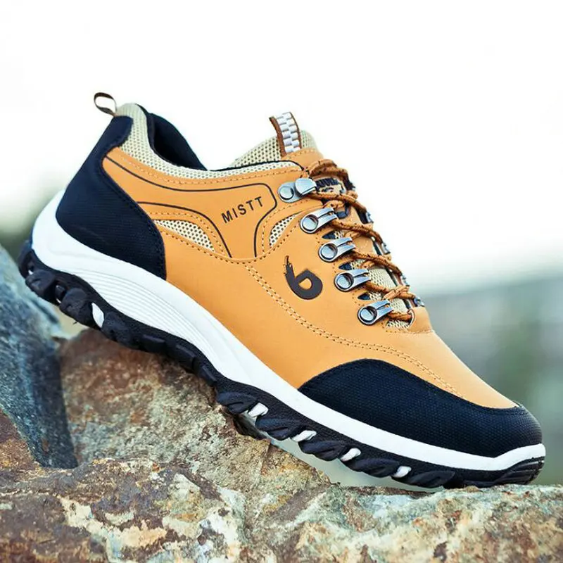 Мужские кроссовки для активного отдыха дышащая походная обувь новый бренд