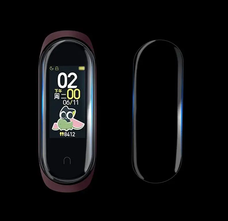 Защита экрана для Xiaomi Mi Band 4 5 HD ультратонкая мягкая защита от царапин Miband защитная