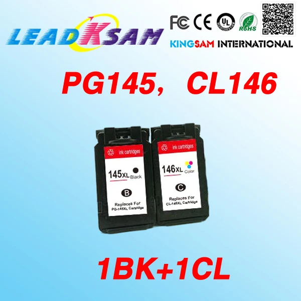 2 картриджа совместимых с PG145 CL146 PG-145 CL-146 для принтера PIXMA MG2410 MG2510 | Компьютеры и
