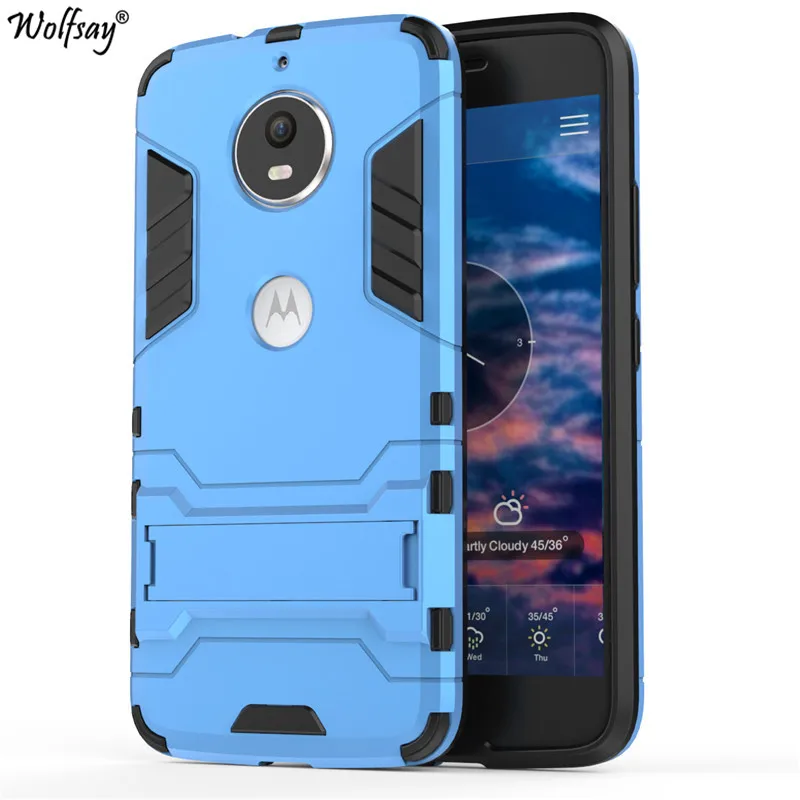 Wolfsay Cover For Moto G5S Case Slim PC + Soft Rubber Armor Phone Motorola 5.2&quot |