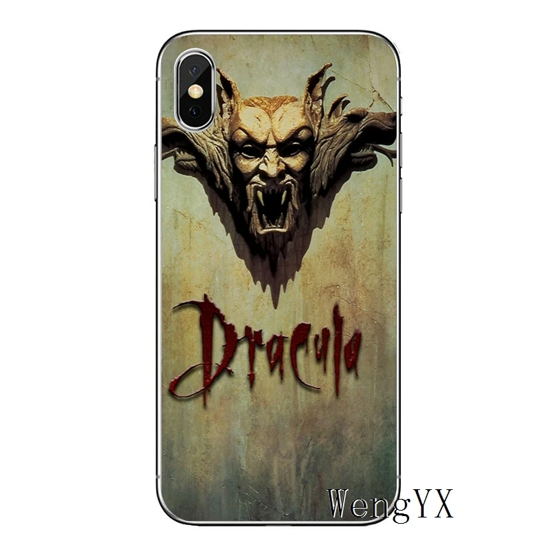 Дракула фильм ужасов для Apple iPhone 8 7 plus 6s 6 plus X XR XS Max SE 5s 5c 5 4s 4 ТПУ мягкий чехол для телефона - Цвет: Horror-Movie-A-06
