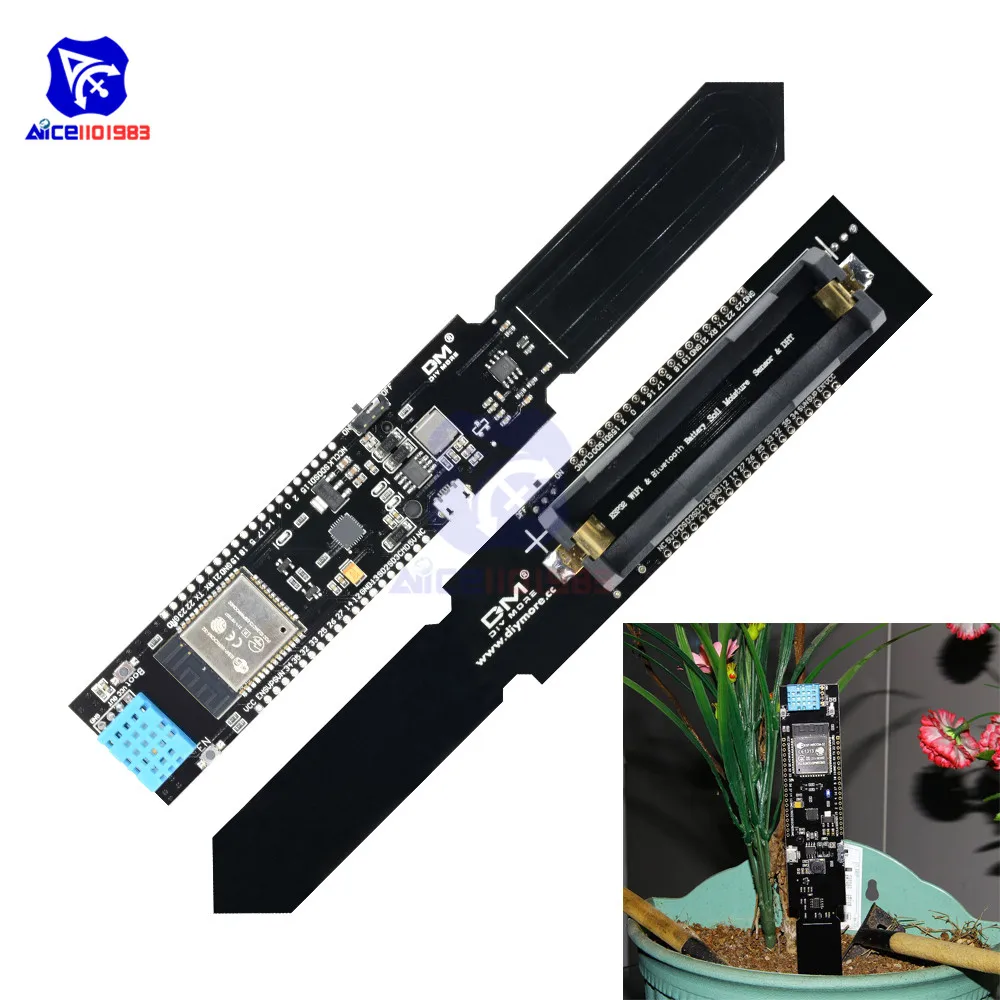 ESP8266 ESP-32 18650 Защита аккумулятора WIFI Bluetooth DHT11 CP2104 датчик температуры и влажности