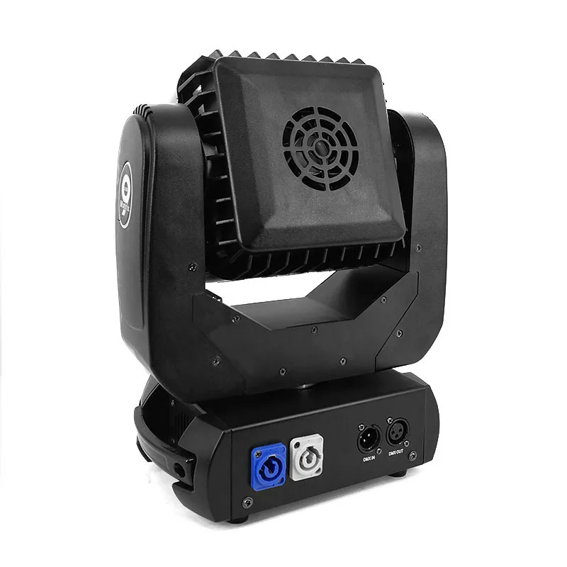 Светодиодный движущаяся головка 9x12 Вт RGBW 4в1 цветное освещение DMX512 для атмосферы диско-DJ музыка вечерние Клубные напольные панели эффект затемнения