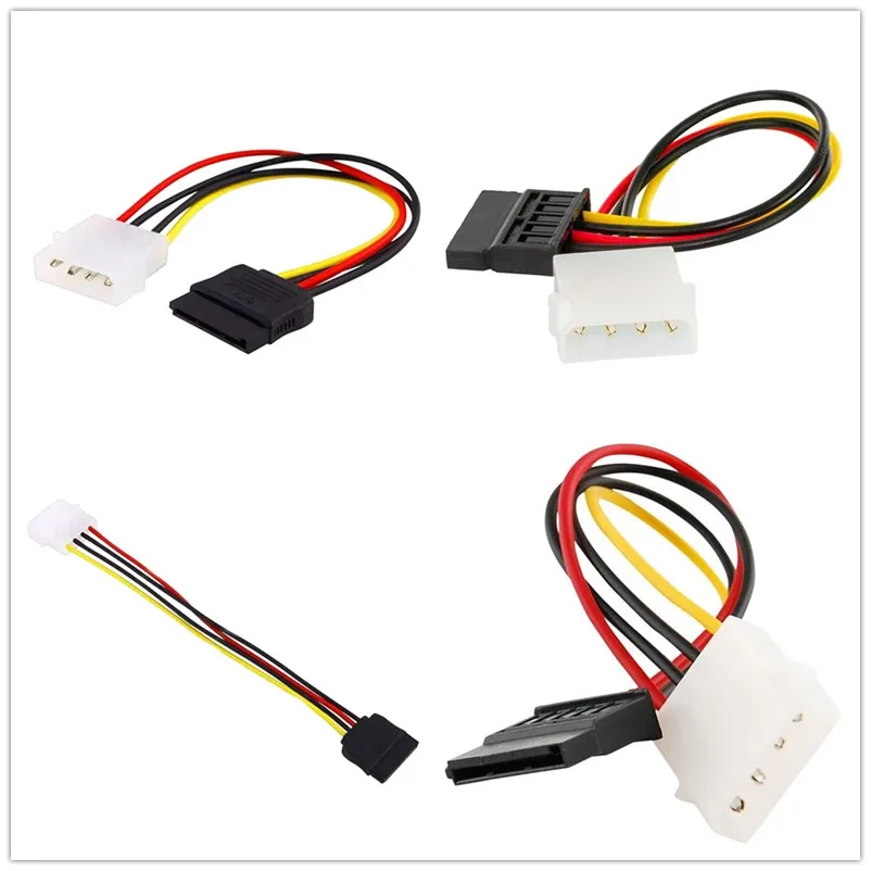 Кабели Seria адаптер питания Molex соединитель SATA сплиттер жесткий диск 4Pin ядро для HDD