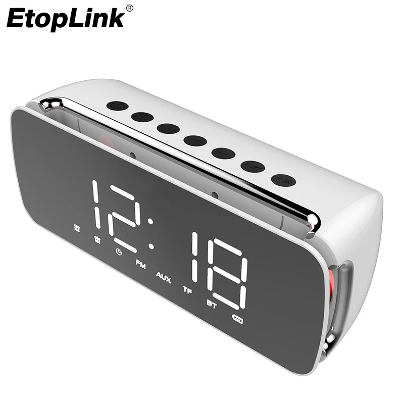 EtopLink Беспроводной Bluetooth Динамик сабвуфер Портативный TF домашняя светодиодный
