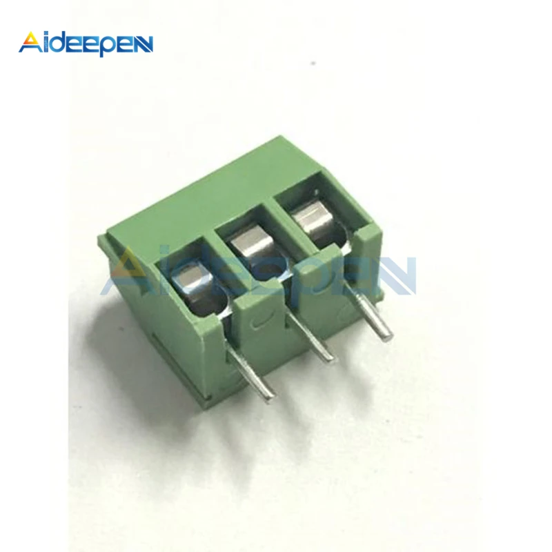 5 шт. KF350 2P 3P 3 мм разъем 2Pin 3Pin 300V 10A PCB винтовой клеммный блок 24 18AWG|Терминалы| |