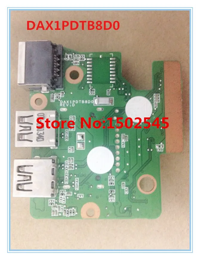 Оригинальная плата интерфейса USB для ноутбука HP ENVY 15 AK DAX1PDTB8D0 usb сетевого