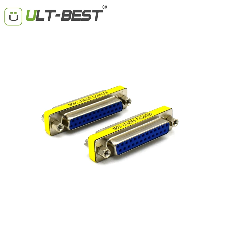 Кабель удлинитель ult best D SUB DB25 25 контактный разъем Мама мама|Компьютерные кабели и