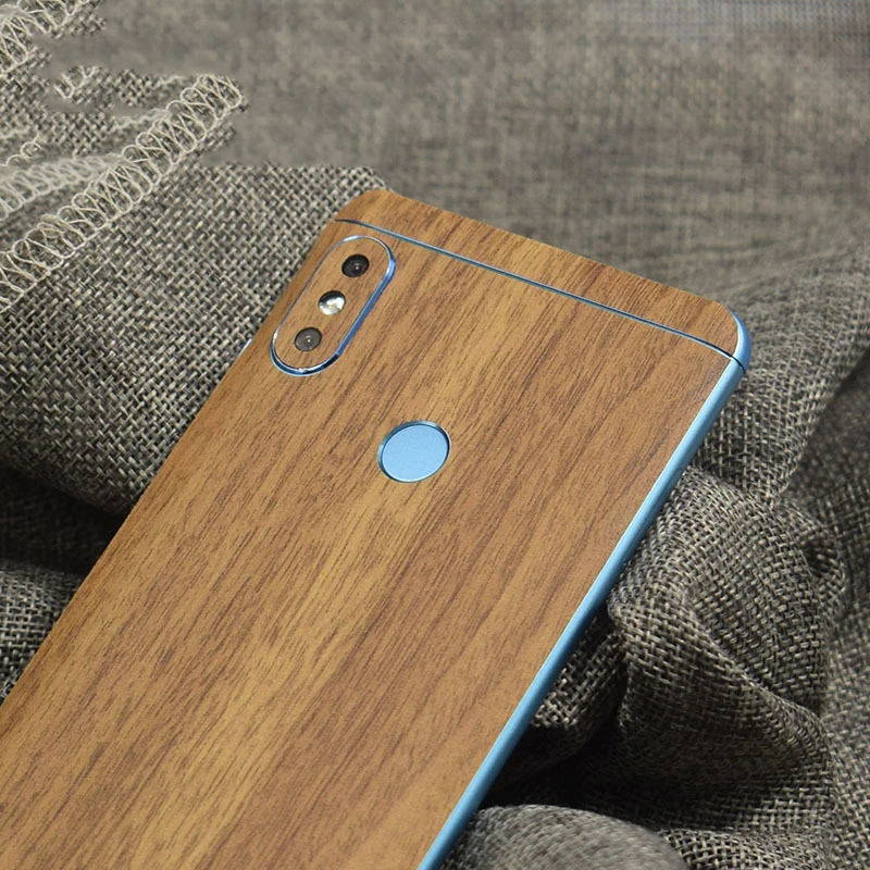 Дерево волокно Декор задняя пленка для Xiaomi Redmi Note 5 мобильного телефона защитный
