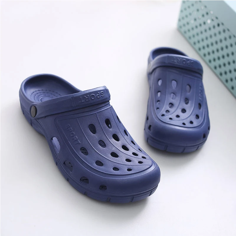 

Breathable Soft kitchen work slipper Women Men Light chef footwear Anti-slip restaurant hotel Shoes Flat Slipper for Kitchen new