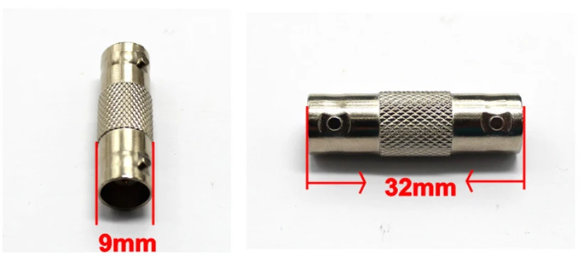 10 шт. 2 шт. JR-B15 безsolderless женский cctv системы разъем BNC инжектор для cctv