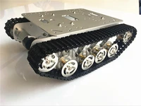 metal robot tank chassis silver for caterpillar suspension sinoning ts100 new design for arduino sn2500 diy tracked crawl
