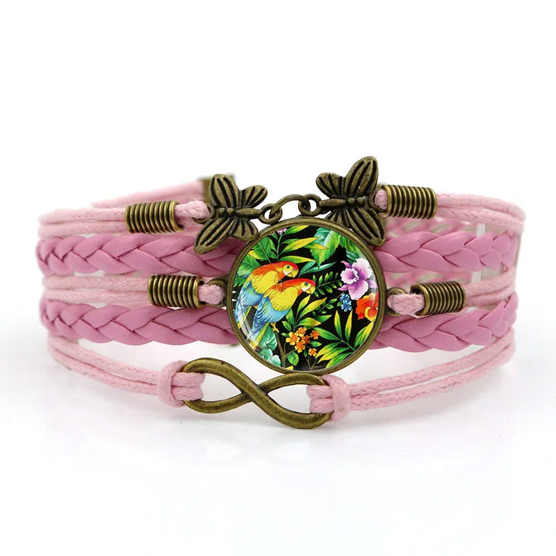 Новинка 2019 новый мужской браслет винтажная бабочка неограниченный символ