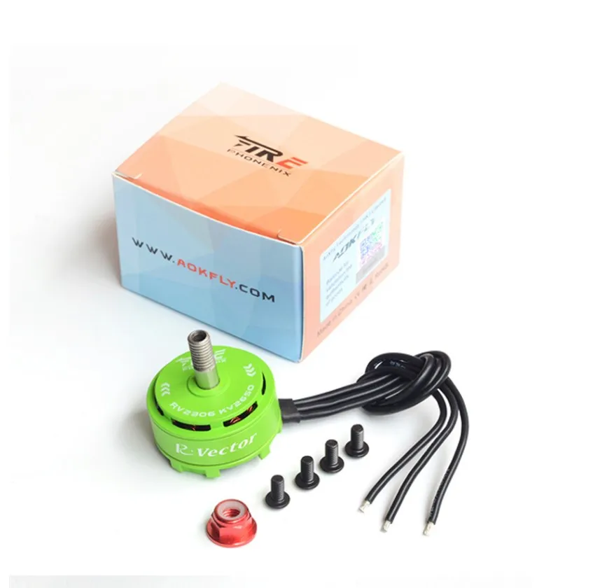 AOKFLY RV2306 бесщеточный мотор белый зеленый 2400KV 2650KV CW/CCW для радиоуправляемого дрона