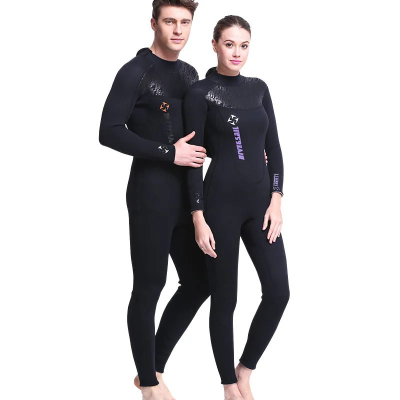 

Genium Neoprene SCR Scuba Diving Wet Suit Full Body Wetsuit 3MM For Men Women Surf Snorkeling Gear Spearfishing Warm Winter