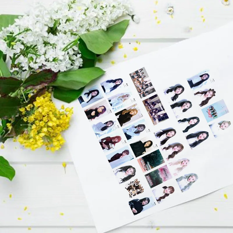 Альбом бабочка 30 шт./компл. LOONA самодельная бумага ломо карточка фотокарточка