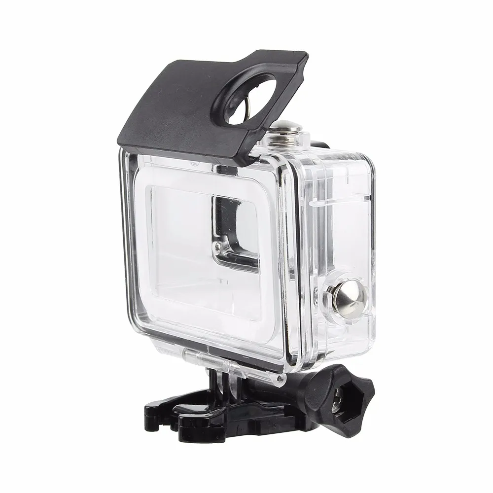 Black WhiteGopro Hero 7 6 5 Accessories Waterproof Protection Housing Case Diving 45M Protective For Gopro 5Camera FLW199 | Электроника