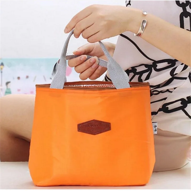 Ланч вместительная сумка для женщин сумки изолированные бокс водостойкая