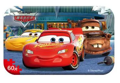 Car 3 Marvel, Мстители, Человек-паук, автомобиль, Дисней, головоломка, игрушка, детские деревянные пазлы, детские развивающие игрушки для детей, подарок - Цвет: Car 3